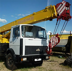 Крана 14 тонн